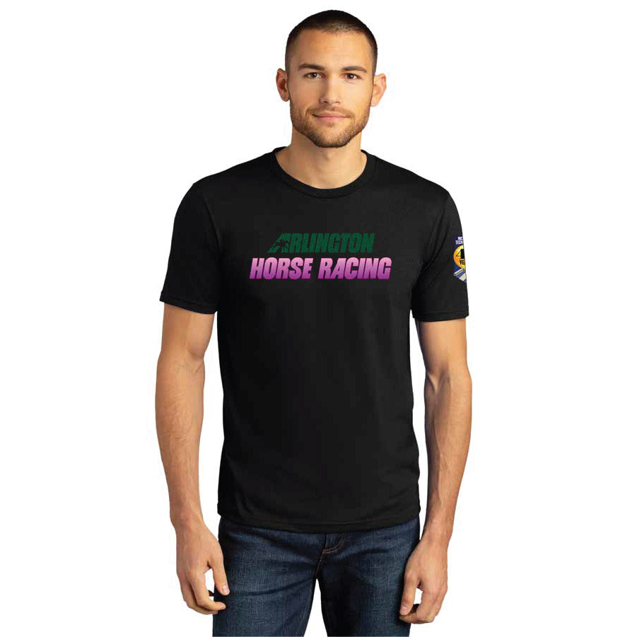 District Perfect Tri DTG Tee - Arlington Horse Racing