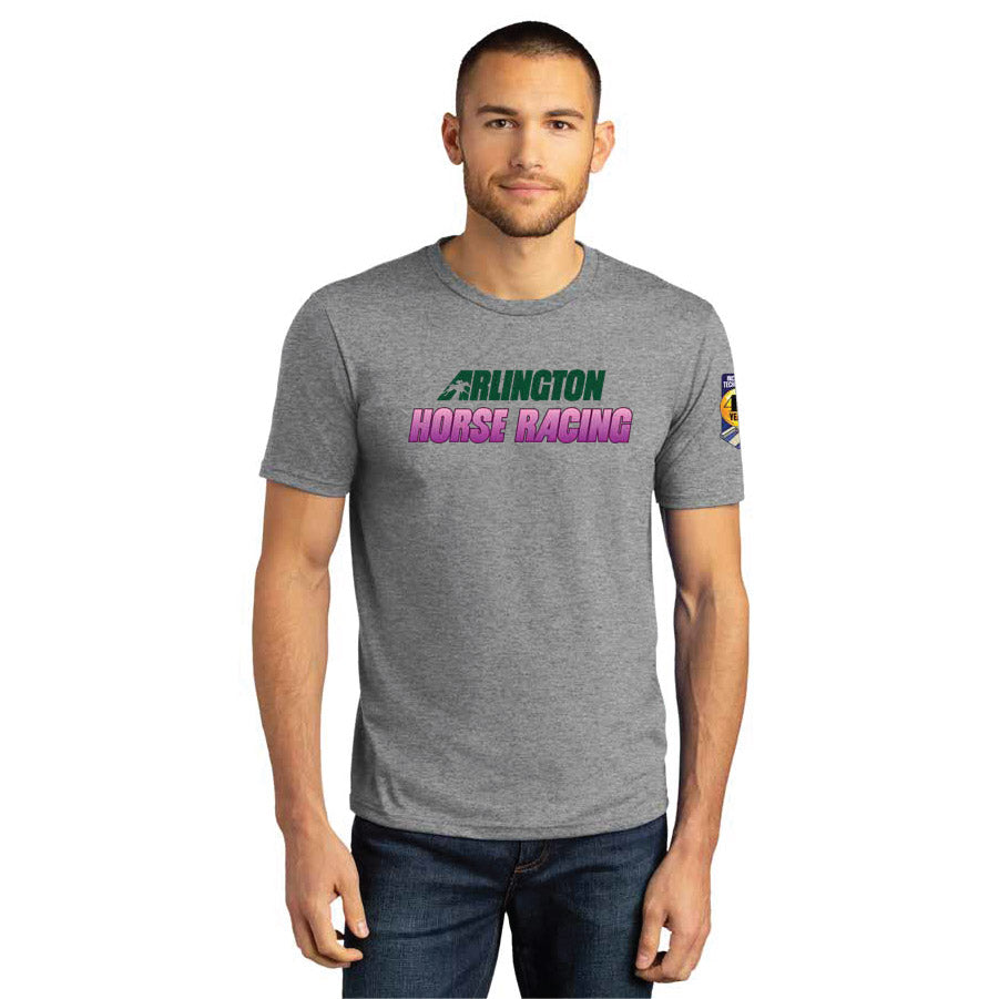 District Perfect Tri DTG Tee - Arlington Horse Racing