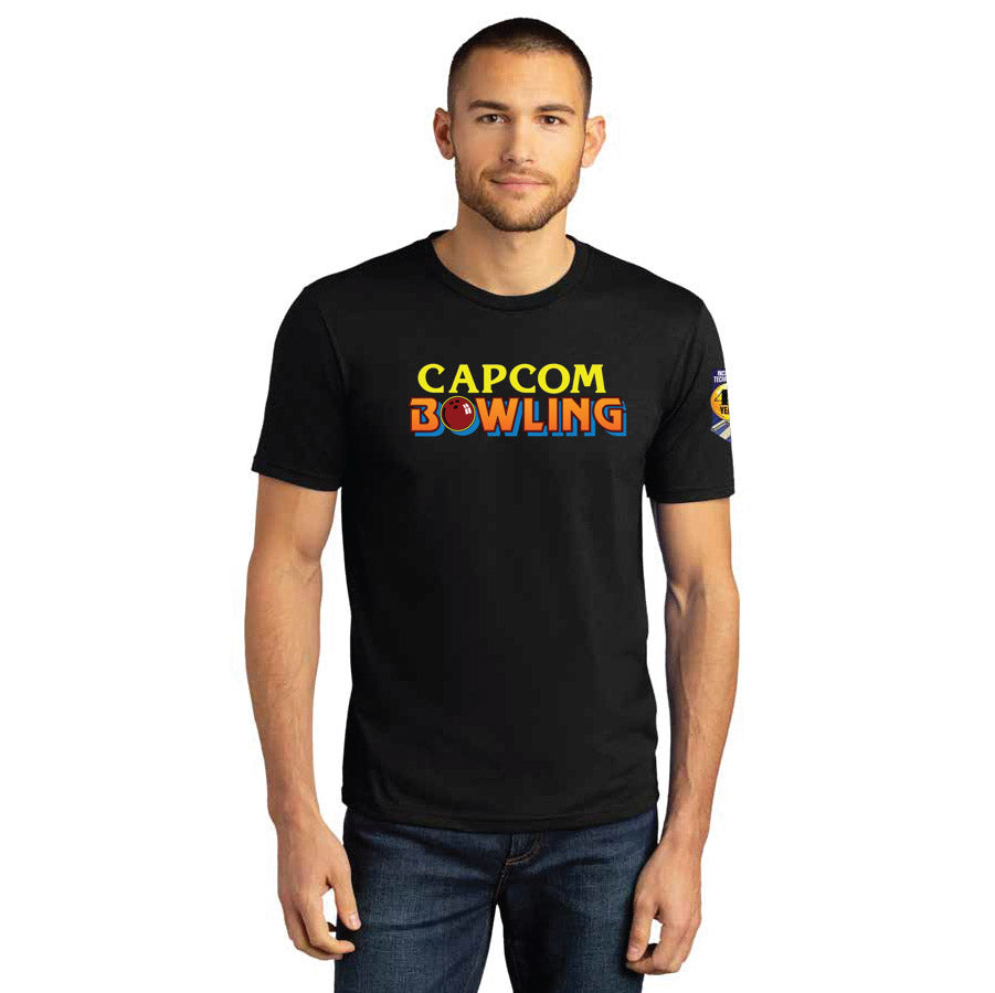 District Perfect Tri DTG Tee - Capcom Bowling