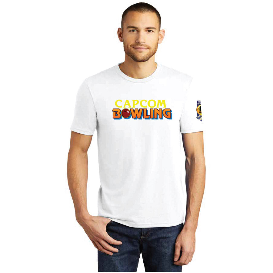 District Perfect Tri DTG Tee - Capcom Bowling