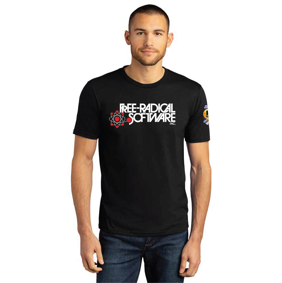 District Perfect Tri DTG Tee - Free Radical Software
